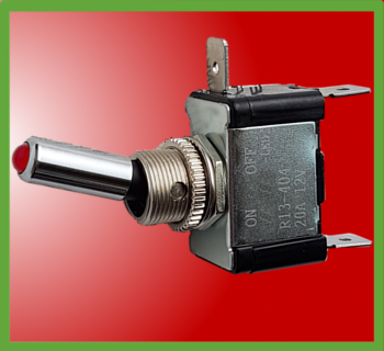 Varilight XCT1 Classic Mirror Chrome 1 Gang 10A 1 Or 2 Way Toggle Light Switch E - Foto 5