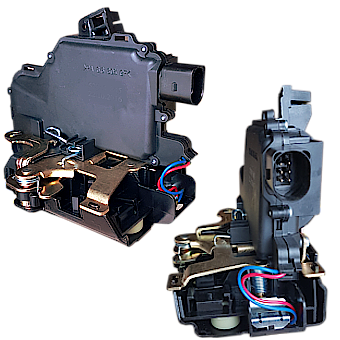 SERRATURA PORTA POSTERIORE DESTRO Per VW PASSAT 3b con centrale di bloccaggio